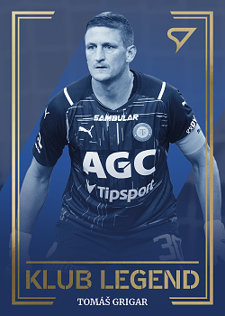 Tomas Grigar Teplice SportZoo Chance Liga 2024/25 2. serie Klub Legend #KL37